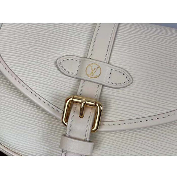 Louis Vuitton Women LV Saumur BB Quartz Epi Grained Cowhide Leather - Image 11
