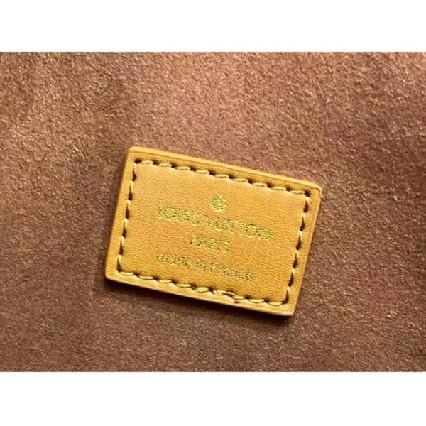 Louis Vuitton Women LV Saumur BB Safran Brown Epi Grained Cowhide Leather - Image 10