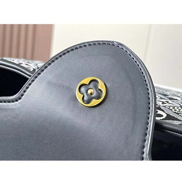 Louis Vuitton Women LV Since 1854 Capucines MM Gray Embroidered Calfskin Cowhide - Image 9