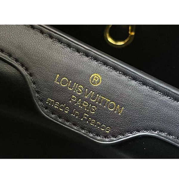 Louis Vuitton Women LV Since 1854 Capucines MM Gray Embroidered Calfskin Cowhide - Image 10