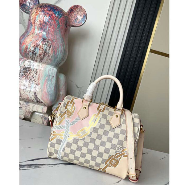 Louis Vuitton Women LV Speedy Bandoulière 25 New Spring Collection Nautical - Image 4