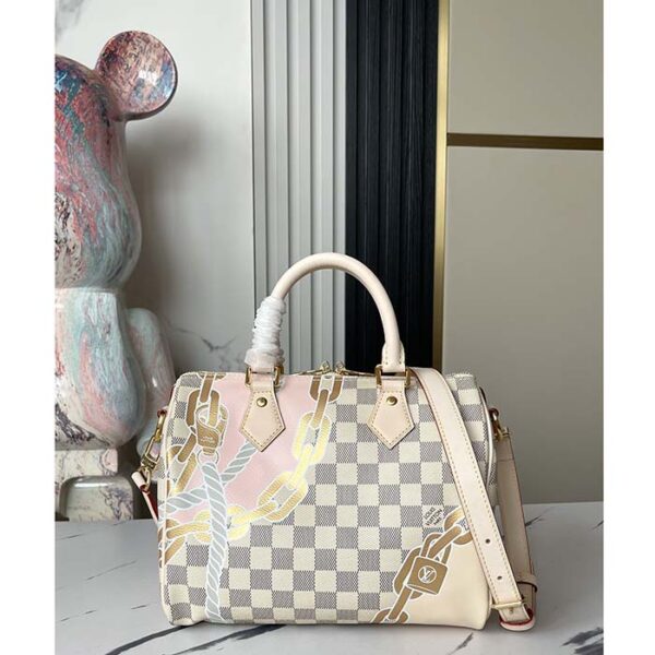 Louis Vuitton Women LV Speedy Bandoulière 25 New Spring Collection Nautical - Image 2
