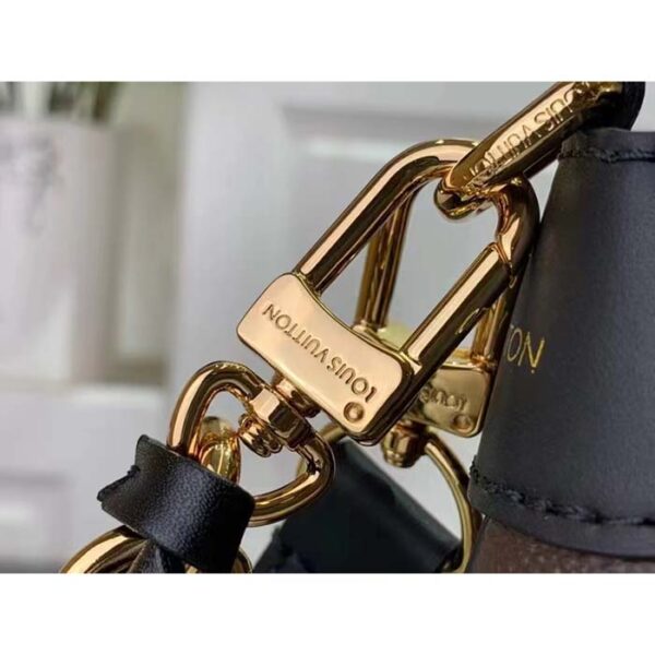 Louis Vuitton Women LV Twinny Monogram Reverse Coated Canvas Cowhide Leather - Image 10