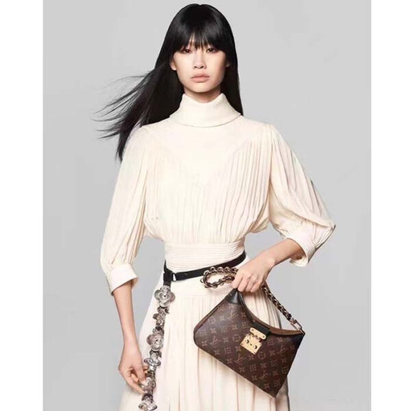 Louis Vuitton Women LV Twinny Monogram Reverse Coated Canvas Cowhide Leather - Image 13