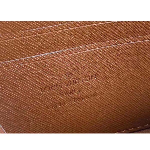 Louis Vuitton Women LV Wallet On Chain Ivy Brown Monogram Coated Canvas - Image 10
