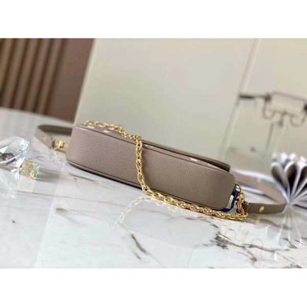 Louis Vuitton Women LV Wallet On Chain Ivy Monogram Empreinte Embossed Supple Grained Cowhide Leather - Image 6