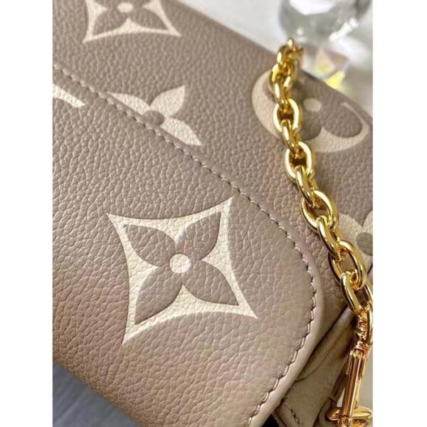Louis Vuitton Women LV Wallet On Chain Ivy Monogram Empreinte Embossed Supple Grained Cowhide Leather - Image 8