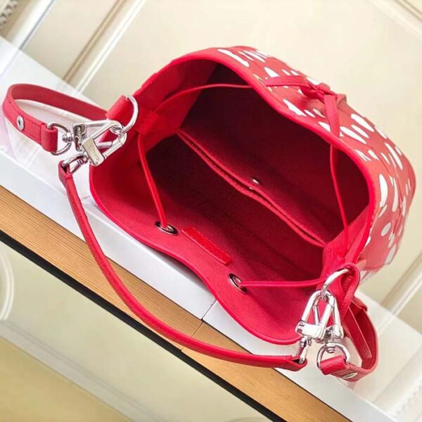 Louis Vuitton Women LVxYK NeoNoé BB Red White Grained Epi Cowhide Leather - Image 7