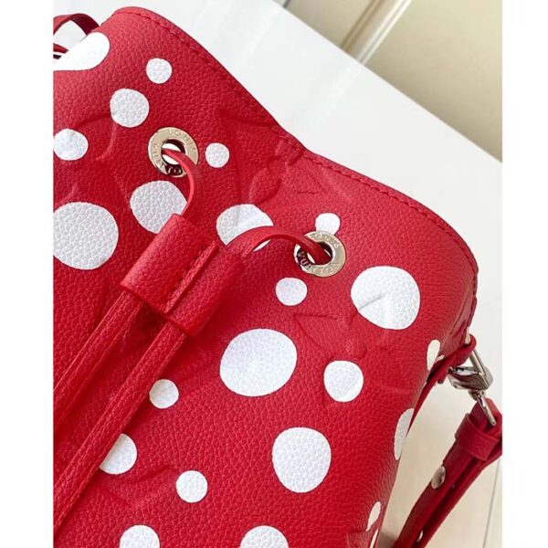 Louis Vuitton Women LVxYK NeoNoé BB Red White Grained Epi Cowhide Leather - Image 9