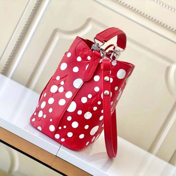 Louis Vuitton Women LVxYK NeoNoé BB Red White Grained Epi Cowhide Leather - Image 5