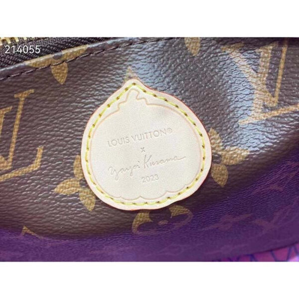 Louis Vuitton Women LVxYK NeoNoé MM Monogram Coated Canvas Pumpkin Print - Image 8