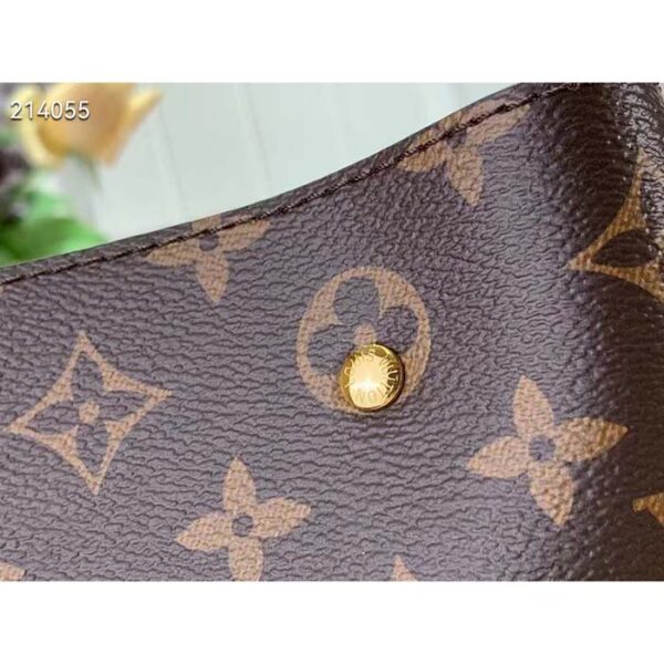 Louis Vuitton Women LVxYK NeoNoé MM Monogram Coated Canvas Pumpkin Print - Image 9