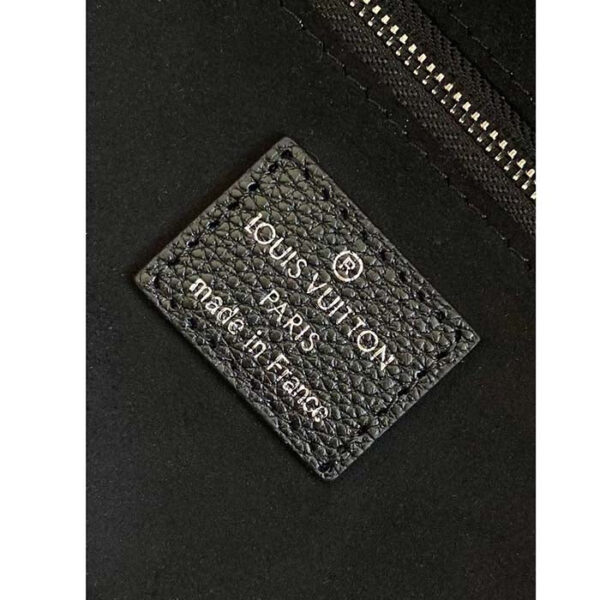 Louis Vuitton Women LVxYK Neverfull MM Tote Black White Embossed Grained Monogram Empreinte Cowhide - Image 11