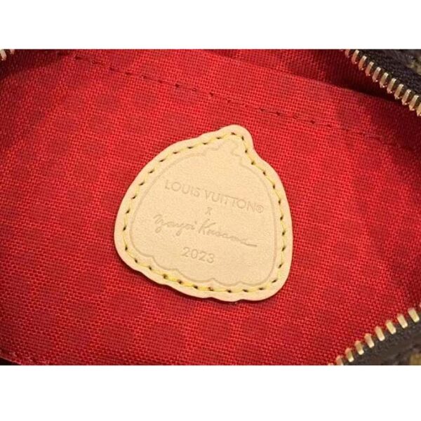 Louis Vuitton Women LVxYK Square Monogram Coated Canvas 3D Painted Dots Print - Image 10