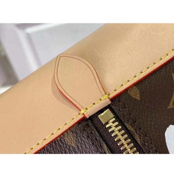 Louis Vuitton Women LVxYK Square Monogram Coated Canvas 3D Painted Dots Print - Image 9
