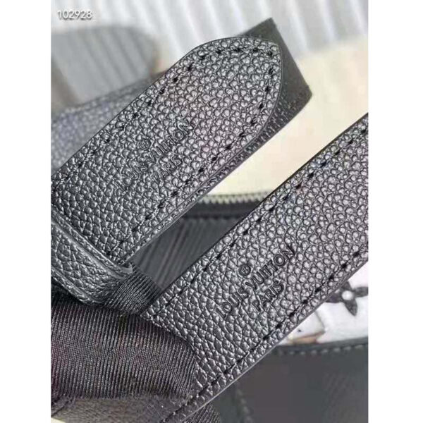 Louis Vuitton Women Marelle Handbag Black Epi Grained Cowhide Leather Canvas - Image 9