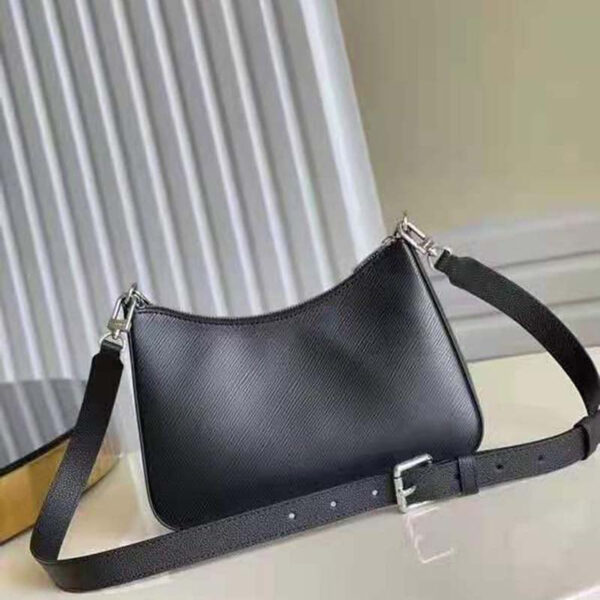 Louis Vuitton Women Marelle Handbag Black Epi Grained Cowhide Leather Canvas - Image 3