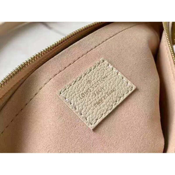Louis Vuitton Women Multi Pochette Accessoires Cream Embossed Supple Grained Cowhide - Image 9