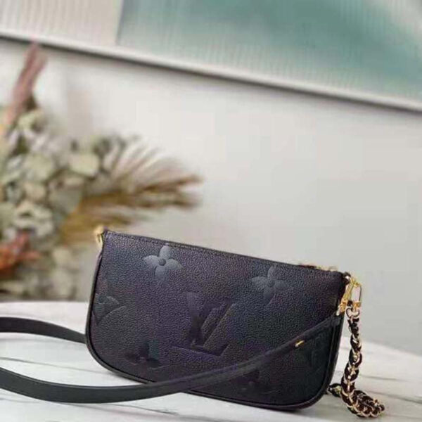 Louis Vuitton Women Multi Pochette Accessoires Embossed Supple Grained Cowhide Leather - Image 3