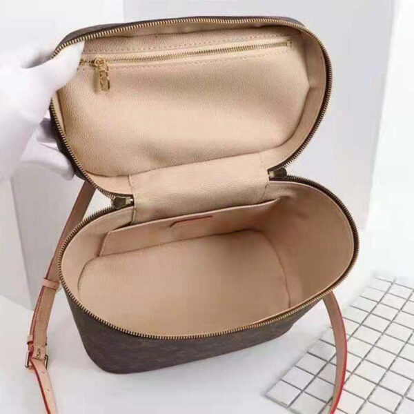 Louis Vuitton Women Nice BB Vanity Case Brown Monogram Coated Canvas - Image 7