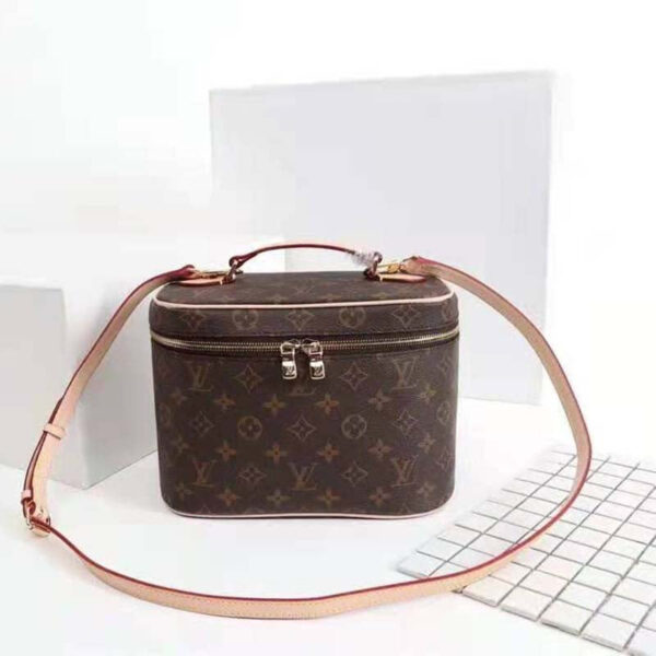 Louis Vuitton Women Nice BB Vanity Case Brown Monogram Coated Canvas - Image 2