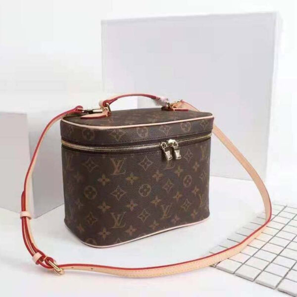 Louis Vuitton Women Nice BB Vanity Case Brown Monogram Coated Canvas - Image 3