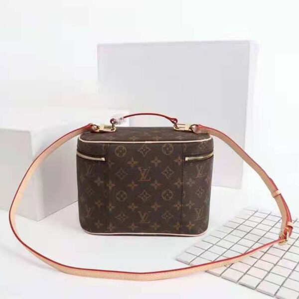 Louis Vuitton Women Nice BB Vanity Case Brown Monogram Coated Canvas - Image 5