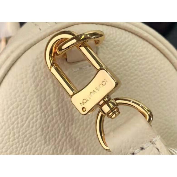 Louis Vuitton Women Papillon BB Bag Crème Beige Embossed Supple Grained Cowhide - Image 8