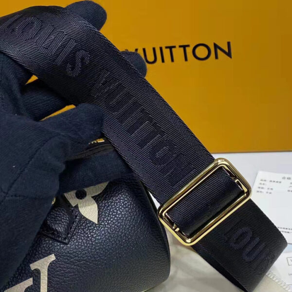 Louis Vuitton Women Papillon BB Black Beige Embossed Supple Grained Cowhide Leather - Image 10