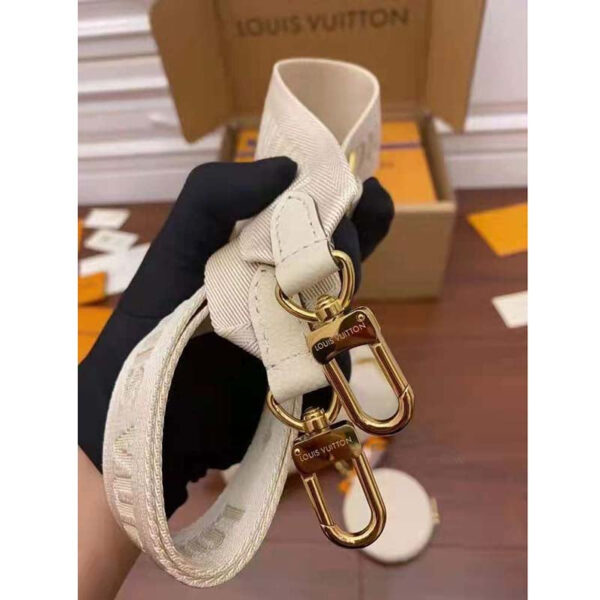 Louis Vuitton Women Papillon BB Carryall Bag Bouton Cream Saffron Embossed Grained Cowhide Leather - Image 13