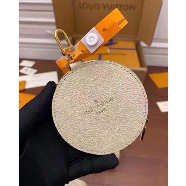 Louis Vuitton Women Papillon BB Carryall Bag Bouton Cream Saffron Embossed Grained Cowhide Leather - Image 10