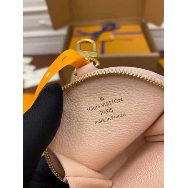 Louis Vuitton Women Papillon BB Carryall Bag Bouton De Rose Pink Embossed Grained Cowhide Leather - Image 9