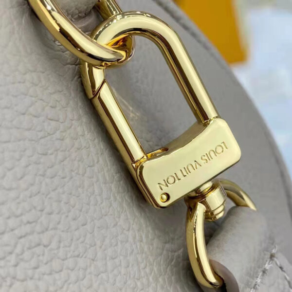 Louis Vuitton Women Papillon BB Dove Cream Embossed Supple Grained Cowhide Leather - Image 9