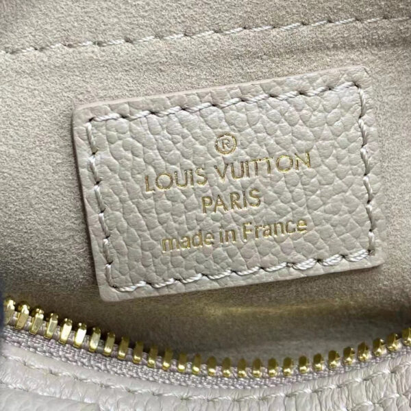 Louis Vuitton Women Papillon BB Dove Cream Embossed Supple Grained Cowhide Leather - Image 15