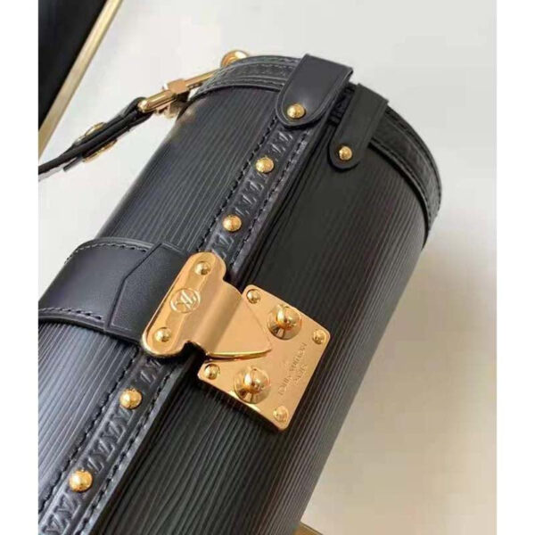 Louis Vuitton Women Papillon Trunk Handbag Black Epi Cowhide Leather - Image 5