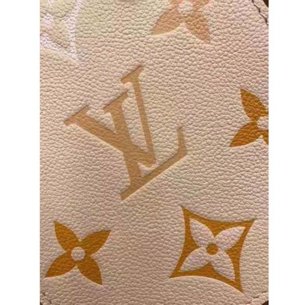 Louis Vuitton Women Petit Sac Plat Monogram Empreinte Embossed Supple Grained Cowhide Leather - Image 7