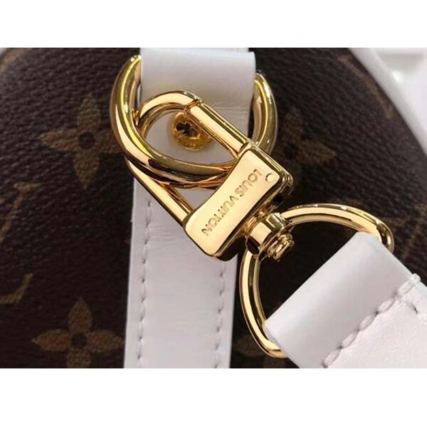 Louis Vuitton Women Speedy Bandoulière 25 Handbag Monogram Coated Canvas Cowhide Leather - Image 9