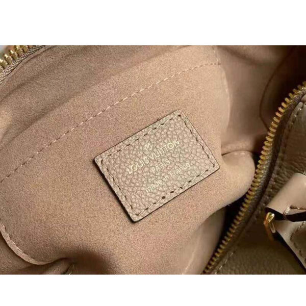 Louis Vuitton Women Speedy Bandoulière 25 Handbag Tourterelle Embossed Grained Cowhide Leather - Image 10