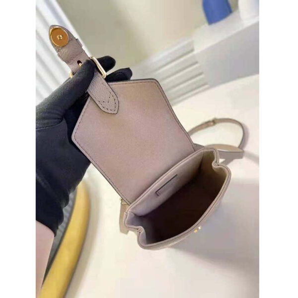 Louis Vuitton Women Tiny Backpack Mist Gray Monogram Coated Canvas Cowhide-Leather - Image 7