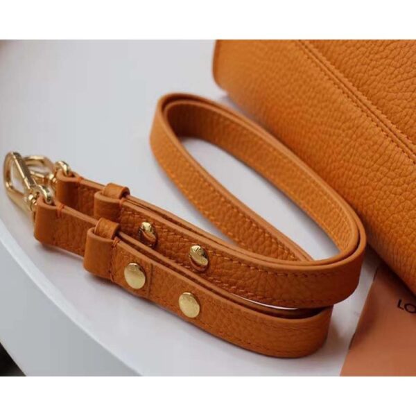 Louis Vuitton Women Twist One Handle PM Handbag in Taurillon Leather-Brown - Image 5