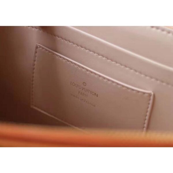 Louis Vuitton Women Twist One Handle PM Handbag in Taurillon Leather-Brown - Image 6