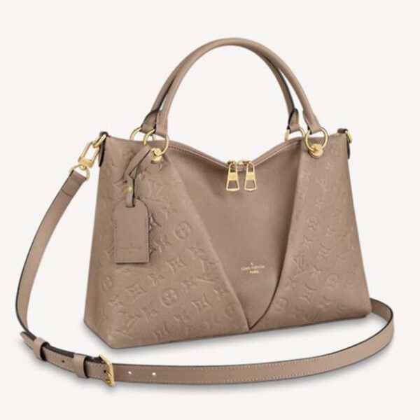 Louis Vuitton Women V Tote MM Embossed Monogram Empreinte Supple Grained Cowhide