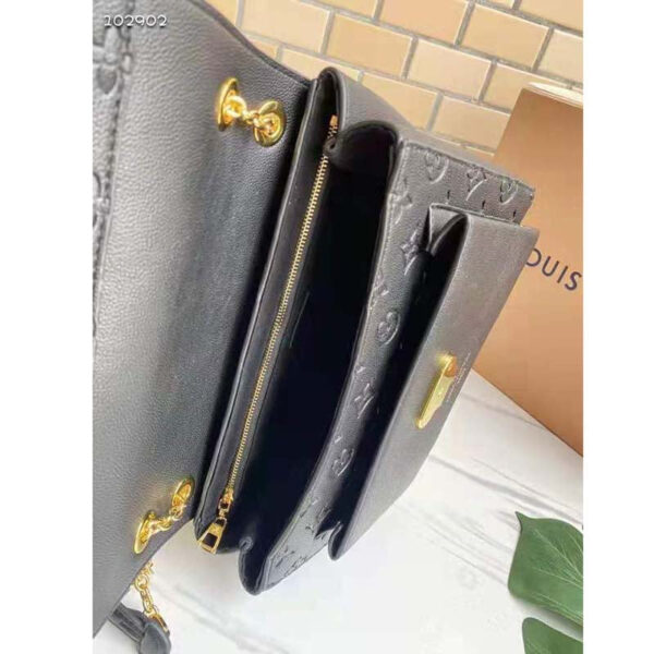 Louis Vuitton Women Vavin BB Black Embossed Supple Grained Cowhide Leather - Image 8