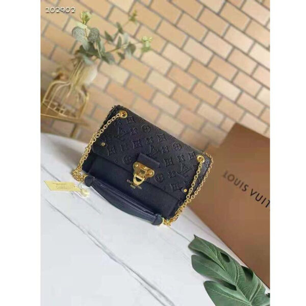 Louis Vuitton Women Vavin BB Black Embossed Supple Grained Cowhide Leather - Image 2