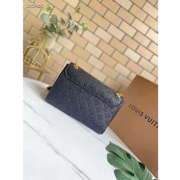 Louis Vuitton Women Vavin BB Black Embossed Supple Grained Cowhide Leather - Image 4