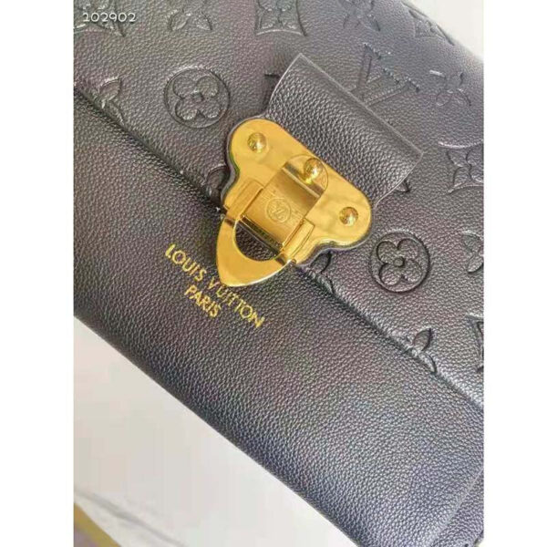 Louis Vuitton Women Vavin BB Black Embossed Supple Grained Cowhide Leather - Image 9