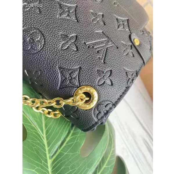 Louis Vuitton Women Vavin BB Black Embossed Supple Grained Cowhide Leather - Image 10