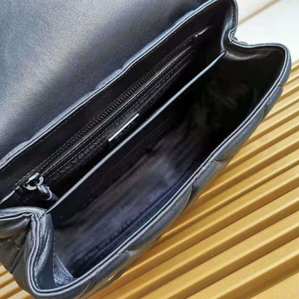 Prada Women Large Nappa Leather Prada Spectrum Bag-Black - Image 8