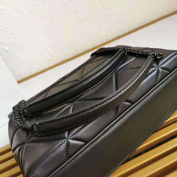 Prada Women Large Nappa Leather Prada Spectrum Bag-Black - Image 6