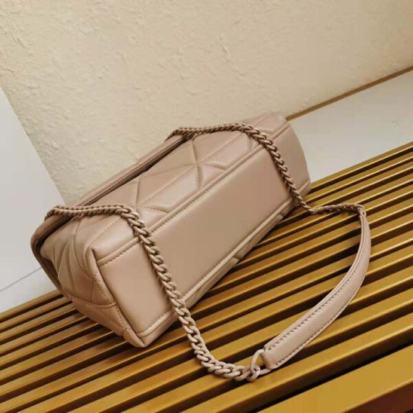 Prada Women Large Nappa Leather Prada Spectrum Bag-Pink - Image 5